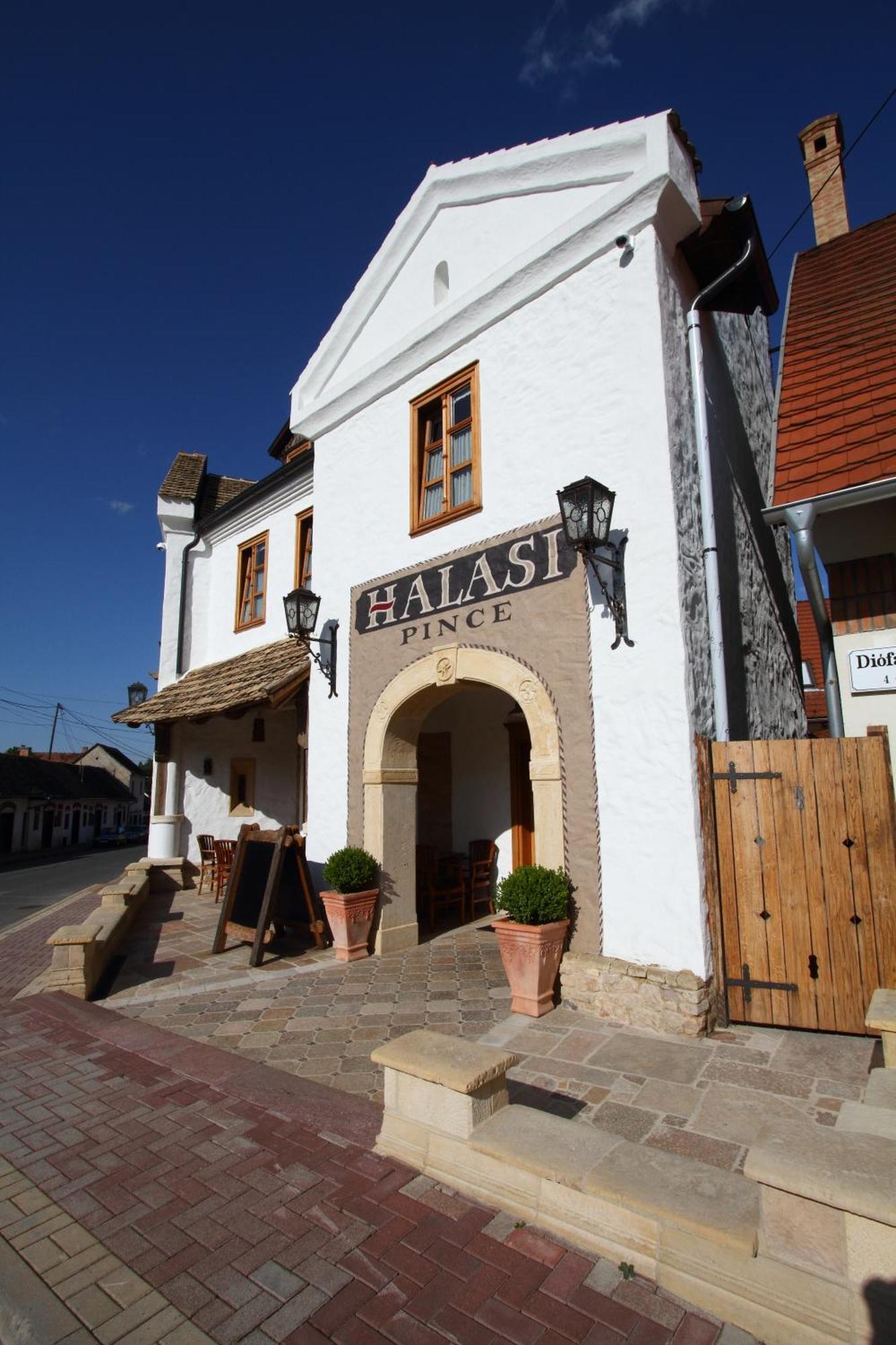 Halasi Pince Panzio Villány Exteriér fotografie